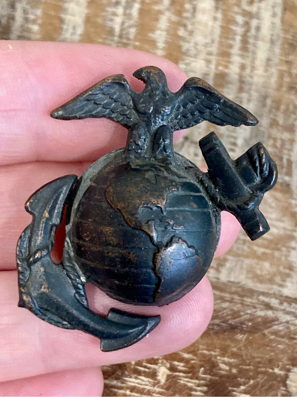 USMC Eagle Globe & Anchor Metal Hat Pin